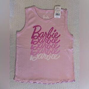 NWT - Barbie Girls Tank Top (Pink) - Size L 10/12